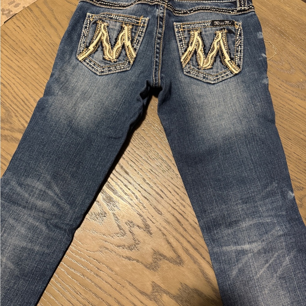 Miss Me Embellished Blue Jeans